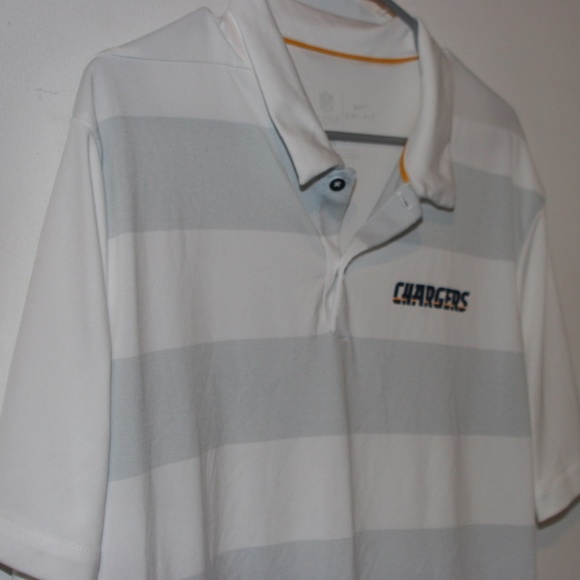 LA Chargers Nike Polo Shirt - Picture 3 of 6